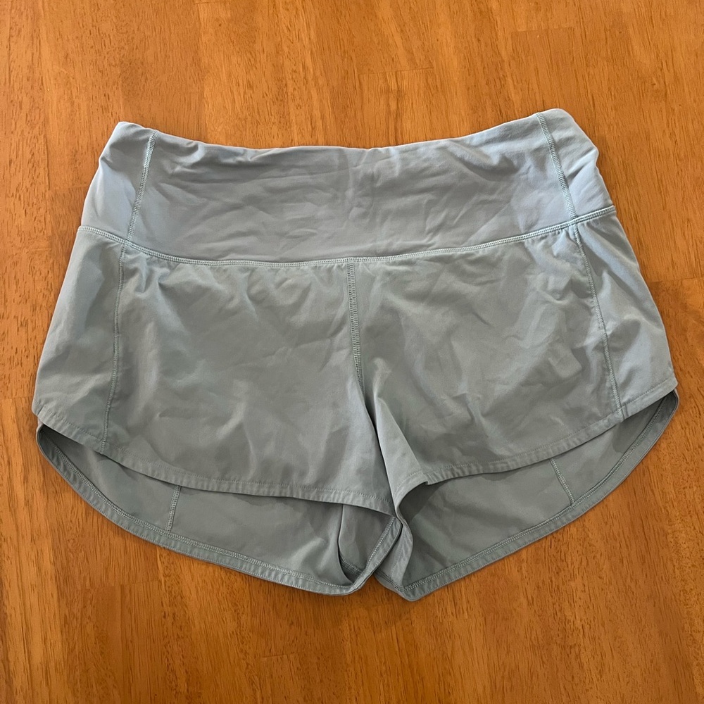 Lululemon Athletica Blue Athletic Shorts Lightweight and Moisture-Wicking